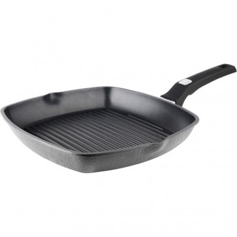 Сковорода-гриль RONDELL ESCURION GREY 28х28х4,3 см Сковорода-гриль RONDELL ESCURION GREY 28х28х4,3 см
